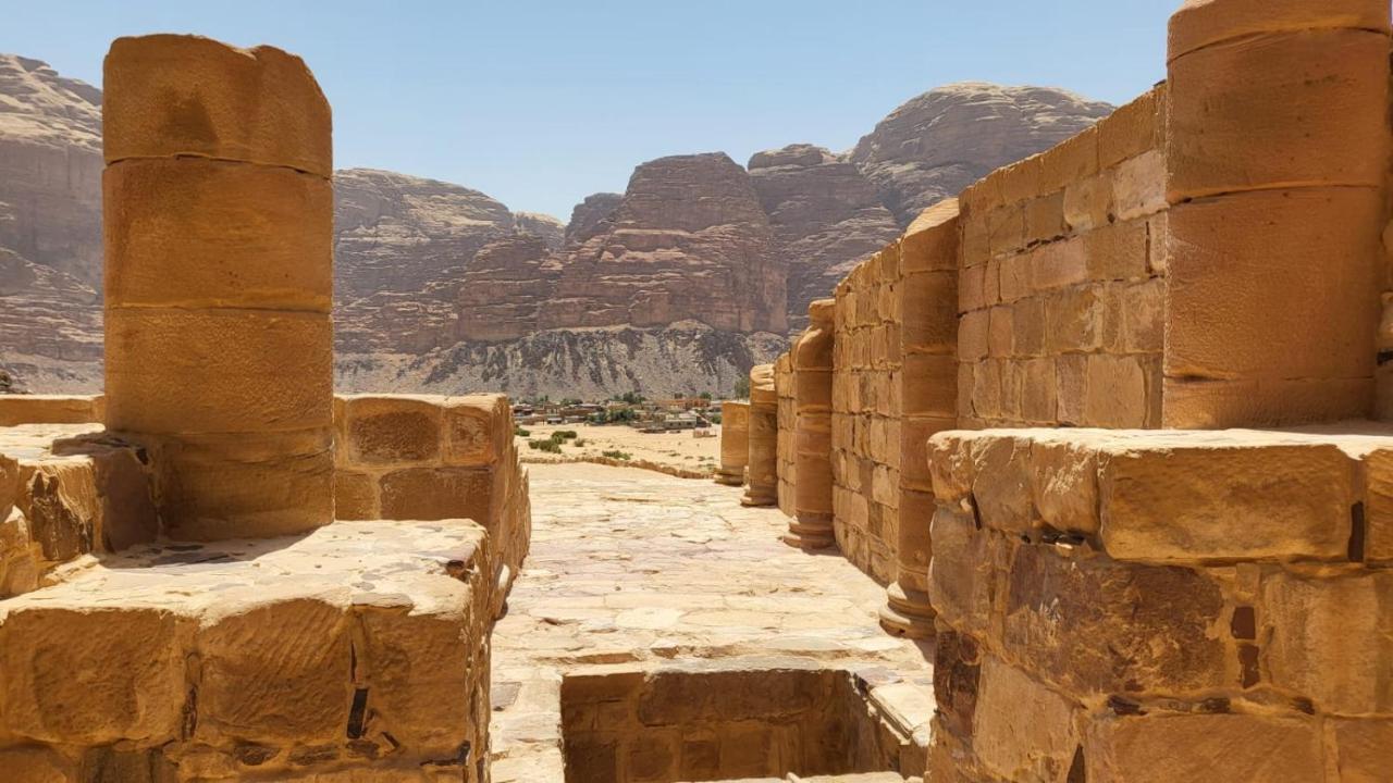 Wadi Rum Nabatean Camp Hotel Exterior foto