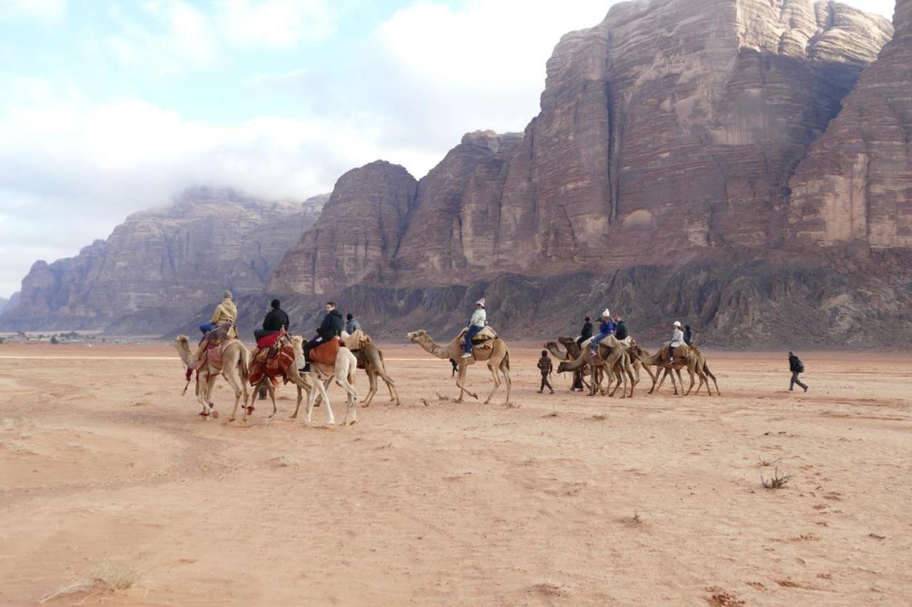 Wadi Rum Nabatean Camp Hotel Exterior foto